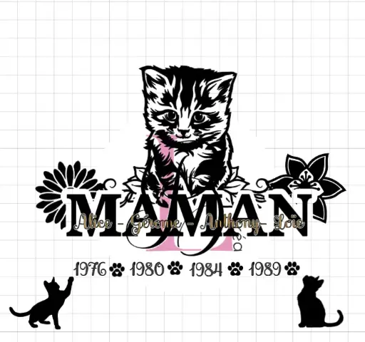 SVG Chats Maman